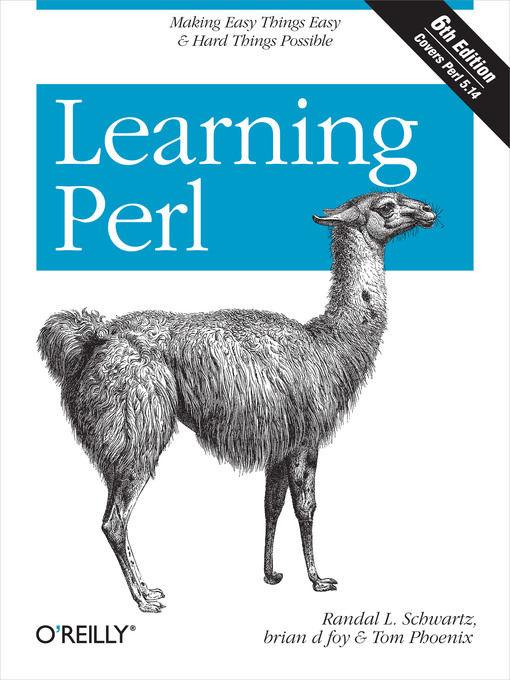 Title details for Learning Perl by Randal L. Schwartz - Available